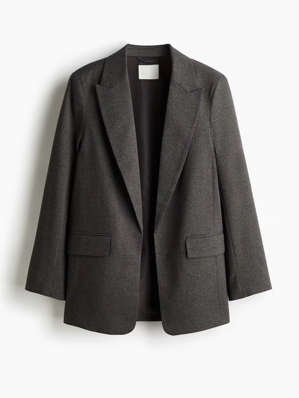 H&M Classic Women's Charcoal Blazer Jacket XL
